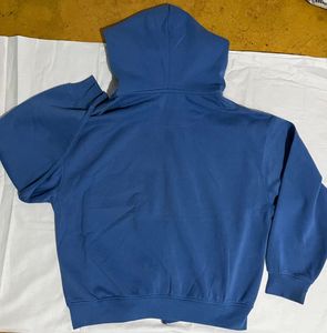 Blue Sun Graphic Zip-Up Hoodie