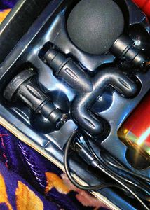 Red Percussion Massage Gun