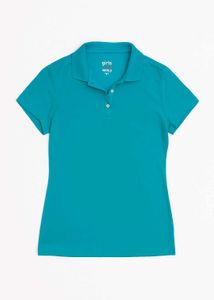 basic blue polo tshirt with collar