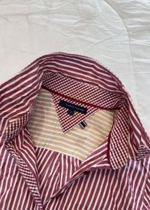 Tommy Hilfiger women Striped Button-Up Shirt