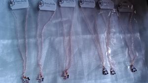 Set Of 6 Panda And Unicorn Chain Pendant