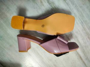 Lilac pink Bow Heels - Completely New and branded