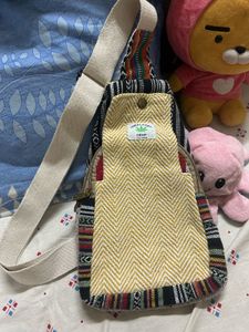 Hemp Crossbody Sling Bag