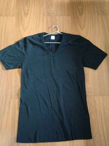 Black V-Neck T-Shirt (Unisex)