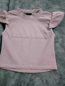 brand new Cute Ruffle Sleeve Top