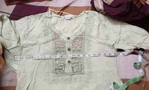 1 Green Kurta Top +2 items