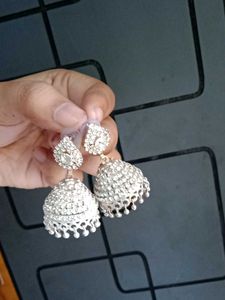 Sparkling Jhumka Earrings