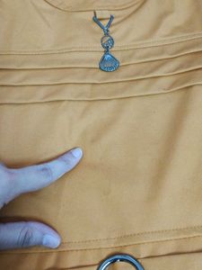 Mustard Sleeveless Dress
