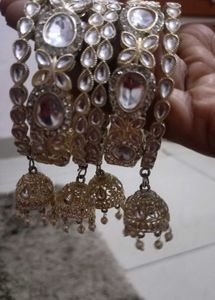 Exquisite Kundan Bangles
