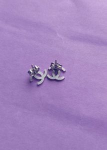Chanel Silver Studs