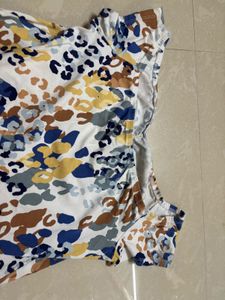Maternity Animal Print Top - UK 12