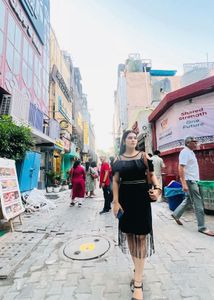 Chic Black Fringe Dress