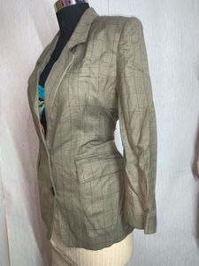 Vintage Plaid Blazer