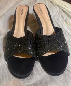 Mochi Embellished Slim Heel Sandals