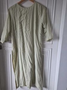 Light green Embroidered Kurta