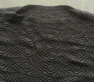 Stylish Dark Grey Knitted Top