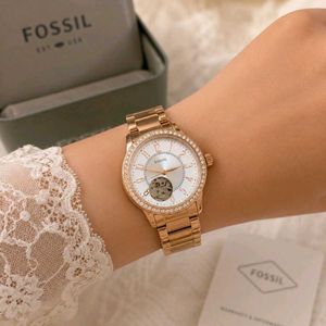 Fossil Rose Gold Ladies Watch