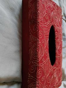 kantha work tissue box