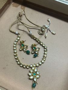 kundan  Necklace & Earring Set