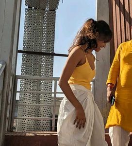 Mustard Ribbed Tank Top