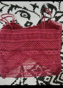 Lace Bralette Crop Tops