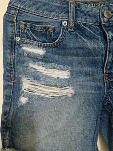 American Eagle Distressed Denim Shorts