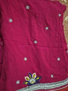 Embellished Saree Border