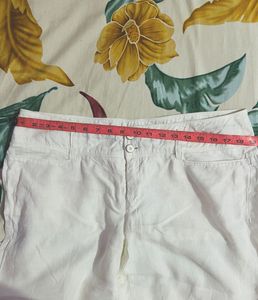 Elegant White Linen Pants