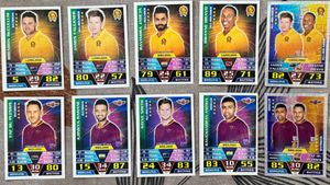 Complete Silver and Base Cricket Attax 2