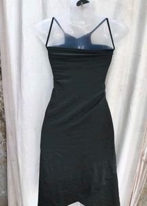 Chic Black Wrap Dress