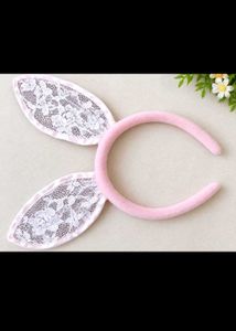 Cute Bunny Ears Headband 6 pics hair band only for