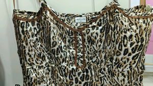 Leopard Print Cami Top y2k