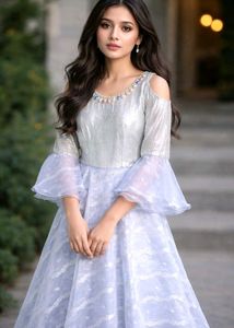LAVENDER COLOUR GOWN