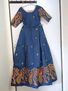 Embroidered Peacock Ethnic lehenga choli