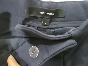 Vero Moda Slim Fit blue Pants
