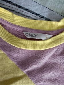 ONLY BRAND - Colorblock Crewneck Sweatshirt