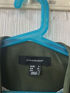 Stylish Women's Olive Green Blazer