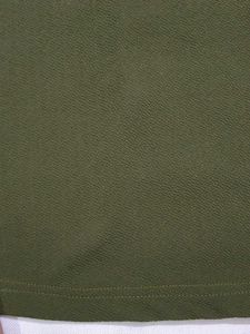 Green Mock Neck Long Sleeve Top