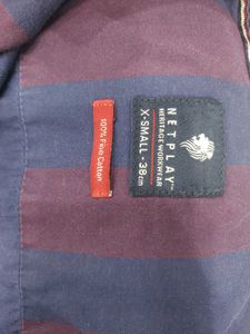 Men's Striped Casual Shirt