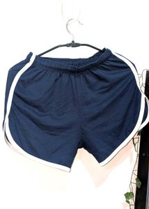 Navy Blue Dolphin Shorts