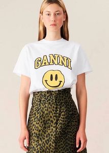 GANNI Smiley Face T-Shirt