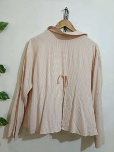 Chic Button-Up Collared Top(FIXED PRICE)