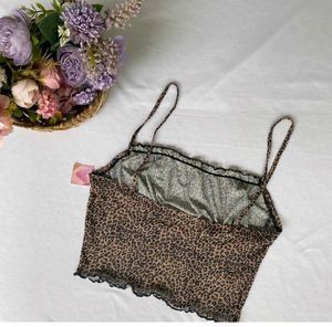 Leopard Print Cami Top