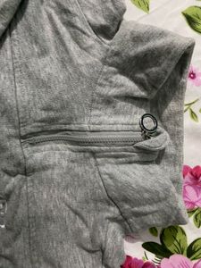Gray Sweat t shirt