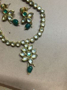 kundan  Necklace &amp; Earring Set