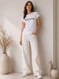 🤍 BEING HUMAN | Classic White Statement T-Shirt