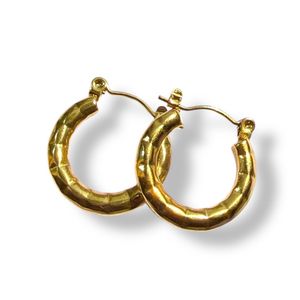 18k Gold plated Hoop Earrings