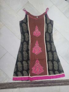 Boho Paisley Print Kurta