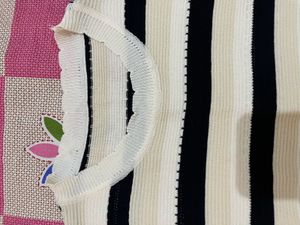 Striped Knit Top
