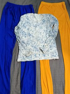 Comfy Night Suit Set with T-shirt & Pyjamas